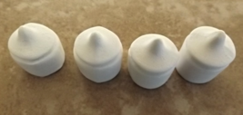 M1 - 4 Dollhouse Mini Canisters Ready to Paint, You Paint Ceramic Bisque  - £1.39 GBP