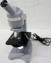 Ao American Optical Model Spencer Sixty Monocular Microscope With Illuminator - £22.52 GBP