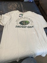Mossy Oak Built for adventure sand color mens XL tshirt - £11.64 GBP