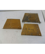 Aircraft Part 01145-2 Plate Qty 3 - £27.65 GBP