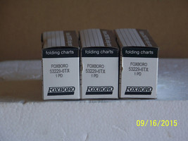 6 FanFold Packs Graphic Controls FoxBoro 53229-6TX Fan Fold Chart Paper - $30.26