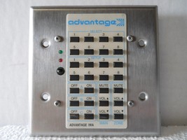 ADVANTAGE IWA KEYPAD FOR AMPLIFIER / CONTROLLER SYSTEM - USED - £25.51 GBP