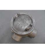 Crouse-Hinds 90 Degree Hazardous Location Conduit Box 2 Hub - $26.89