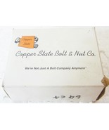 *BOX OF 64* COPPER STATE 01HSCZ-0380075 GR2 HEX BOLTS, ZINC, 3/8-16 X 3/... - €20,63 EUR