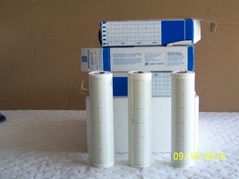 3 Rolls Graphic Controls Leeds &amp; Northrup 661763-T3 Roll Chart Paper - $30.26