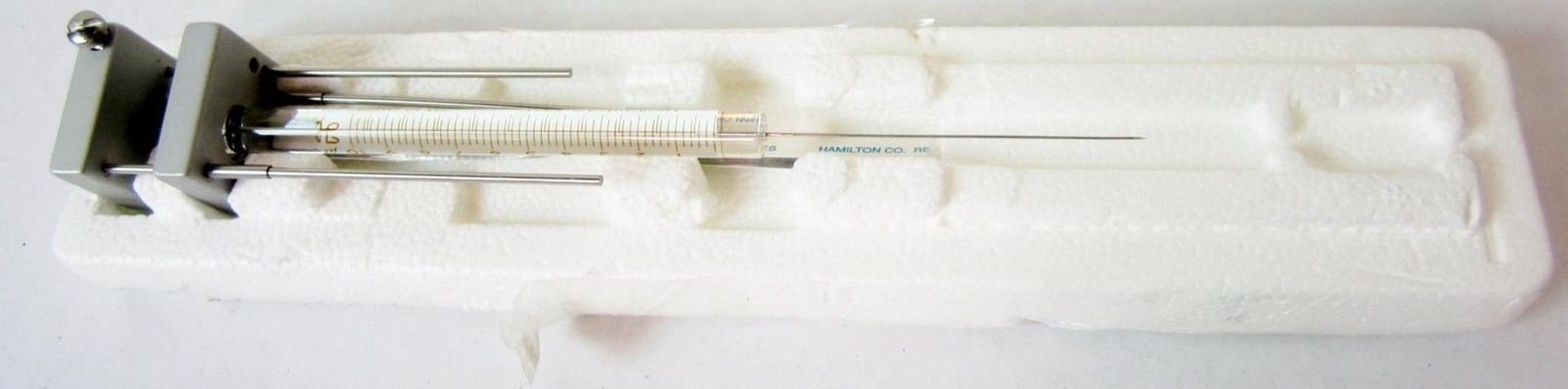 HAMILTON 701 SYRINGE WITH MOUNTING ASSEMBLY - NEW SURPLUS - $58.20