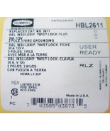 HUBBELL HBL2611 AC POWER ELECTRIC PLUG, L5-30P L5-30 MALE PLUG, 125V 30A... - $26.61 CAD
