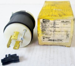 Hubbell Hbl2411 Ac Electric Power Plug, Nema L14 20 P L14 20, Male   New - $17.29