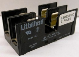 LITTLEFUSE L60030M2C FUSE HOLDER FUSE BLOCK, 10.3 x 38mm - $9.31