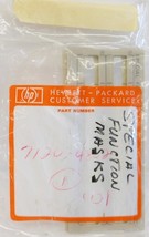 *PACK OF 5* HEWLETT PACKARD 7120-4802 SPECIAL FUNCTION KEY MASKS OVERLAY... - £15.85 GBP