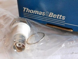 T&amp;B Thomas &amp; Betts Coaxial Adapter, AB2JN, 78-6210-79045, Insulated - £5.80 GBP