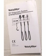 WELCH ALLYN MANUAL FOR 767 DIAGNOSTIC SYSTEM 3.5V 767 WALL TRANSFORMER - $9.69 CAD