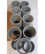 Lot of 19 SCEPTER EC-45  3&quot;  PVC Coupling  **Used &amp; New** - $61.29