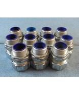 Thomas &amp; Betts 1 1/4&quot; Compression Conduit Coupler *Lot of 11* - $26.27 CAD
