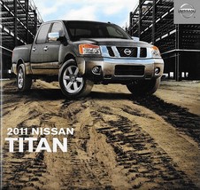 2011 Nissan TITAN sales brochure catalog US 11 PRO-4X Heavy Metal - £4.79 GBP