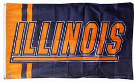 University of Illinois - 3&#39; x 5&#39; NCAA Polyester Flag - $39.54