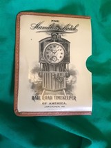 Old Advertisement Hamilton Railroad Timekeeper Watch Tiffany Jewelry Xenia Ohio - £26.52 GBP