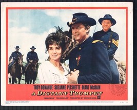 Distant Trumpet 11&quot;x14&quot; Lobby Card #3 Troy Donahue Suzanne Pleshette Western - £30.53 GBP