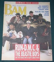 RUN DMC BEASTIE BOYS BAM MAGAZINE VINTAGE 1987 - £31.31 GBP