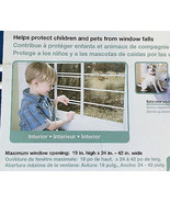 Safety Window 4 Bar Guard Adjustable 19&quot;H, 24-42&quot;W by Sterling - $49.44