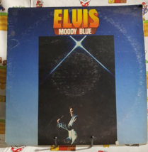 Elvis Presley Moody Blue Clear 1977 RCA Victor AFL1-2428 Vinyl LP &amp; Inse... - $12.14