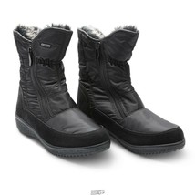 The Alexus Lady&#39;s Dual Zipper Easy On/Off Boots Black Size 6.5 - £30.33 GBP