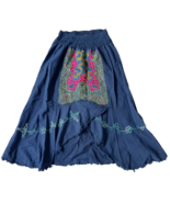 Shipibo Coinibo Hand Embroidered Skirt | Ayahuasca Icaro | Hummingbirds ... - $170.99