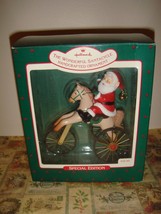 Hallmark 1988 The Wonderful Santacycle Ornament - $13.99