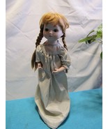 18&quot; Ceramic Doll with Stand SCA Society Creative Anachronism Child Toy D... - £22.75 GBP