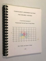 1999 Temperament Assessment Battery for Children, traits &amp; types rev. by Martin - £14.53 GBP