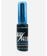 L.A.COLORS ART DECO Nail Art***Black CBNA531 0.25 fl oz/7.5 mL~NEW~SEALED - £8.44 GBP