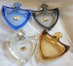 VTG mid century set of 4 KOF Foreing multi color pickle serving dish - £25.32 GBP