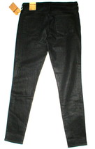 New $238 Womens 24 True Religion Brand Jeans NWT Halle Skinny Black Gray Coated  - £263.13 GBP