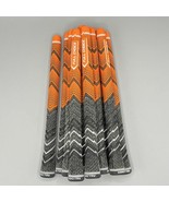 Twelve Full Choice Orange/Gray Golf Grips Anti-Slip Performance Rubber S... - $49.49