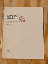 Grateful Dead Built To Last 25th Anniversary Album 1965 1990 Book Jamie ... - £11.27 GBP