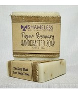Organic Thyme Rosemary Shea Butter Soap(Vegan)(Cruelty-Free) 4.5oz - £7.50 GBP