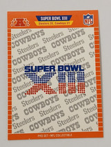 Pittsburgh Steelers Dallas Cowboys Super Bowl XIII 1989 Pro Set Card #XIII - $0.98