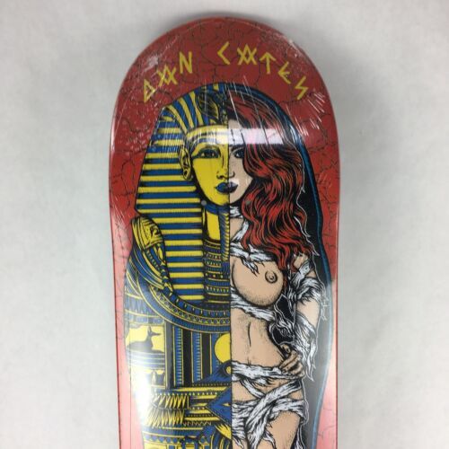 Dan Cates BLUE Mummy Pro Death Skateboards Deck – 8.375”, With Grip, Free Shipping