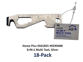 Home Plus #501855 #9299488 8-IN-1 Multi Tool, Silver (18-Pack) - $78.21