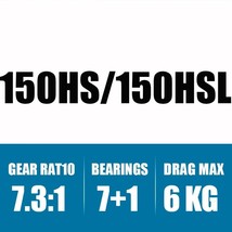 DAIWA Tatula 100 150 200 300 Soft Touch Knobs 6.3:1 7.3:1 Gear Ratios In Left or - £301.03 GBP