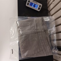 Lexi Jeans SKS48016 Women's Gray Cotton Blend Button Pockets Size 4 Waist 28" image 8