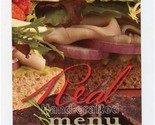 Jason&#39;s Deli Fresh Real Hand Crafted Menu List of Location 2009  - £11.10 GBP