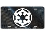 Star Wars Empire Inspired Art on Carbon FLAT Aluminum Novelty License Ta... - $17.99