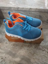 Turquoise And Orange Girls Size 2 Ultracomfort Shoes - £27.14 GBP