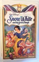 Walt Disney Masterpiece Snow White &amp; The Seven Dwarfs VHS Tape Clamshell... - $5.00