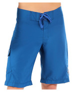 MEN&#39;S GUYS BILLABONG ALL DAY BLUE SWIM SUIT BOARDSHORTS GREY LOGO ON SID... - $45.48 CAD
