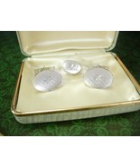 Sterling Starburst Cuff links Tie tack Original box Lord Crosby  Cufflin... - $200.20 CAD
