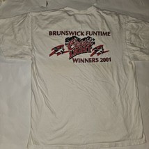 Vtg 2001 Coors Light Brunswick FunTime Graphic T-shirt Men&#39;s Size Large Made USA - £14.21 GBP