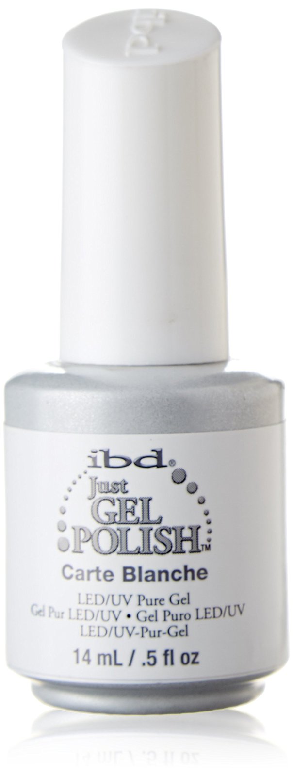 Primary image for IBD Just Gel Soak Off White Nail Polish, Carte Blanche