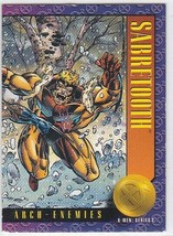 N) 1993 Skybox Marvel Comics Trading Card X-Men - Sabretooth #53 - £1.57 GBP